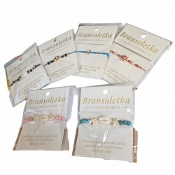 292652 ZESTAW PIĘKNOŚCI BIŻUTERIA BRANSOLETKA MIX 1 szt.