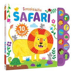 815093 SENSOKSIAŻKA SAFARI KSIĄŻKA DŹWIĘKOWA I SENSORYCZNA MOREX