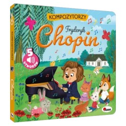 816526 KOMPOZYTORZY FRYDERYK CHOPIN KSIĄŻKA DŹWIĘKOWA MOREX