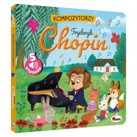 816526 KOMPOZYTORZY FRYDERYK CHOPIN KSIĄŻKA DŹWIĘKOWA MOREX