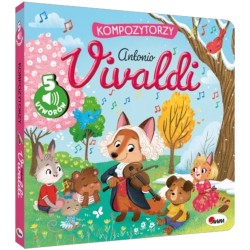 816519 KOMPOZYTORZY ANTONIO VIVALDI KSIĄŻKA DŹWIĘKOWA MOREX