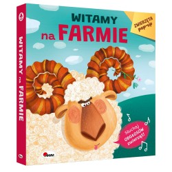 816991 WITAMY NA FARMIE ZWIERZĘTA POP-UP KSIĄŻKA DŹWIĘKOWA MOREX