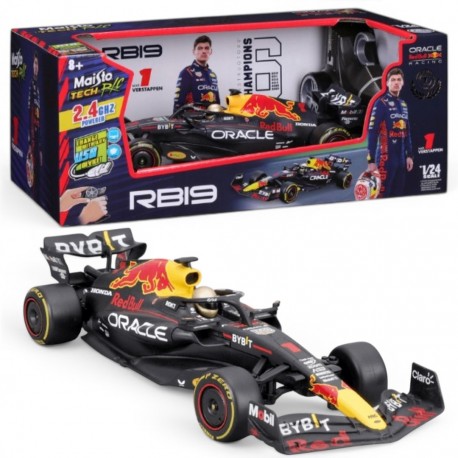 823582 AUTO SAMOCHÓD ZDALNIE STEROWANE BOLID REDBULL NA PILOTA MAISTO ANEK