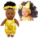 845261 LALKA CIEMNOSKÓRA 26CM BOBAS WŁOSY AFRO ANEK