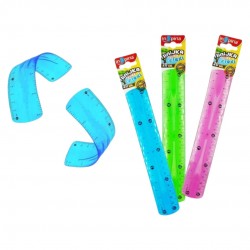 027053 LINIJKA FLEXI GIĘTKA 20CM 3 KOLORY SCHEMAT