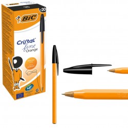 0101623 BIC DŁUGOPIS ATRAMENTOWY ORANGE CZARNY SCHEMAT