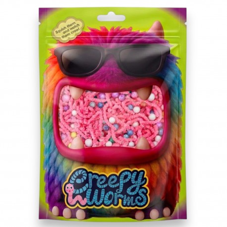 299766 CREEPY WORMS PINK STNUX
