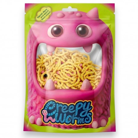 299773 CREEPY WORMS YELLOW STNUX