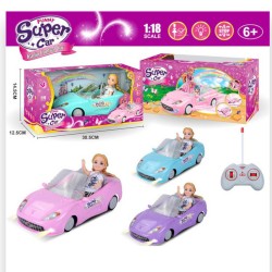 022752 AUTO SAMOCHÓD NA RADIO Z LALKĄ CABO-TOYS