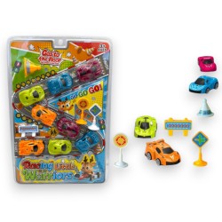 089167 ZESTAW POJAZDÓW AUTA NA PLANSZY CABO-TOYS