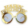 183221 OKULARY HAPPY BIRTHDAY ZŁOTE GODAN