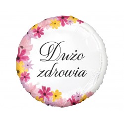 422167 BALON FOLIOWY DUŻO ZDROWIA GODAN