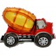 418801 BALON FOLIOWY BETONIARKA, 67X47CM GODAN