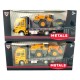 636436 LAWETA Z POJAZDEM BUDOWLANYM 20CM 2 WZORY DROMADER
