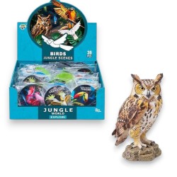 057317 PTAK 6CM W DISPLAYU 12-RODZAJÓW HIPO