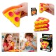 587478 GNIOTEK ANTYSTRESOWY PIZZA SQUISHI MIĘKKA ZABAWKA SENSORYCZNA RELAKSACYJNA