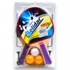 010262 RAKIETKA DO TENISA STOŁOWEGO PING-PONG ZESTAW 2 PALETKI +3 PIŁECZKI +SIATKABEST TOYS