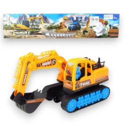 762055 POJAZD KOPARKA MASZYNA BUDOWLANA 30CM BIGTOYS
