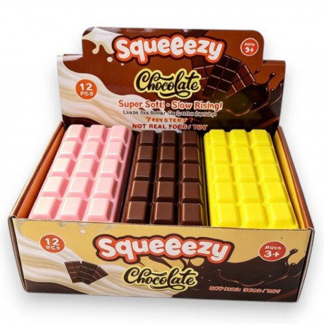 074426 CZEKOLADA MIX GNIOTEK SQUISHY ANTYSTRESOWY