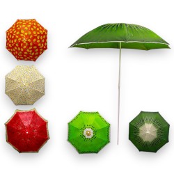 360297 PARASOL PLAŻOWY 160 CM RÓŻNE WZORY ADAR