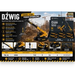 906499 DŹWIG MASZYNA BUDOWLANA FHTOYS