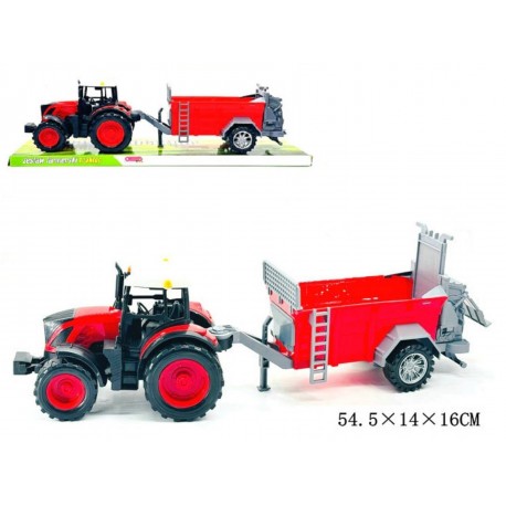 498836 TRAKTOR Z MASZYNĄ ROLNICZĄ 55CM GAZELO