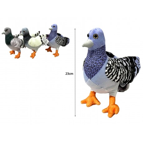 001323 PLUSZAK PLUSZOWY GOŁĄB 23CM GAZELO