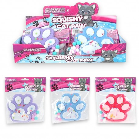 578285 SQUISHY GNIOTEK MOCHI ANTYSTRESOWY ŁAPKA DUŻA 13CM HIPO