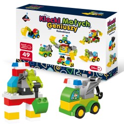 910732 KLOCKI MAŁYCH GENIUSZY ROBOGIANT 49 ELEM. ASKATO