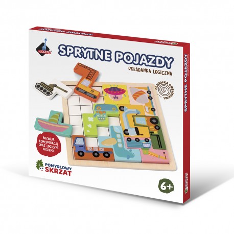 128160 POMYSŁOWY SKRZAT SPRYTNE POJAZDY ASKATO