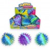 581186 PIŁKA TĘCZOWA PUFFER FUNKY MANIA Z KOLCAMI 18CM HIPO