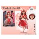 805005 LALKA W SUKINI W KAPELUSZU BEST MS TOYS