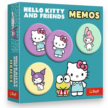 02898 TREFL GRA DLA DZIECI MEMOS, HELLO KITTY