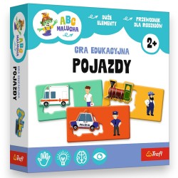 02907 TREFL GRA DLA DZIECI ABC MALUCHA, POJAZDY
