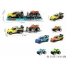 003914 AUTO JEEP SAMOCHÓD TERENOWY LAWETA + QUAD GAZELO