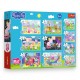 96013 TREFL PUZZLE PEPPA PIG 10W1 ZABAWNY ŚWIAT PEPPY