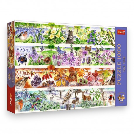 12078 TREFL PUZZLE PREMIUM PLUS QUALITY 1000 EL. TEA TIME: CZTERY PORY ROKU