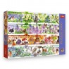12078 TREFL PUZZLE PREMIUM PLUS QUALITY 1000 EL. TEA TIME: CZTERY PORY ROKU