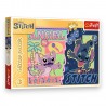 16611 TREFL PUZZLE GLITTER 100 EL. LILO&STITCH, HAWAJSKI BLASK