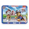 80031 TREFL PUZZLE RAMKOWE BABY PSI PATROL, PIESECZKI