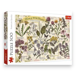37478 TREFL PUZZLE 500 EL. ZIELNIK: ZIOŁA LECZNICZE
