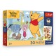 18348 TREFL PUZZLE PREMIUM PLUS KIDS, DISNEY KUBUŚ PUCHATEK 30 EL. SŁODKIE CHWILE + KOLEKCJONERSKI PLAKAT