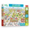 15605 TREFL PUZZLE RODZINA TREFLIKÓW, EDUKACYJNE 104 EL. POZNAJEMY MIASTO / CITY EXPLORER