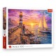 37571 TREFL Puzzle 500 el. Latarnia o zachodzie słońca