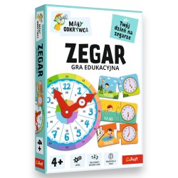 02809 TREFL GRA DLA DZIECI ZEGAR, MAŁY ODKRYWCA