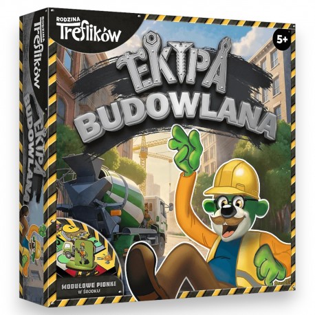 03072 TREFL GRA RODZINNA EKIPA BUDOWLANA, RODZINA TREFLIKÓW