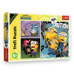 15451 TREFL PUZZLE MINIONKI 160 EL. HISTORIE MINIONKÓW