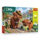 15449 TREFL PUZZLE RODZINA TREFLIKÓW, INSPIRED BY TRENDS 160 EL. UROCZA KRÓWKA