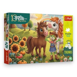 15450 TREFL PUZZLE RODZINA TREFLIKÓW, INSPIRED BY TRENDS 160 EL. KONIK