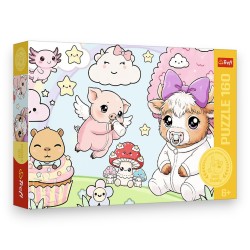 15443 TREFL PUZZLE 160 EL. ZWIERZAKI MALUCHY